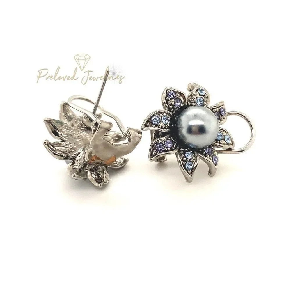 Pearl/Gemstones Earrings‎